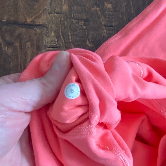 Lululemon Raspberry Cream 28 length double lined align leggings - Picture 2 of 4